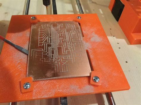 cnc circuit board|CNC Your Own PCBs With A 3D Printed Mill .
